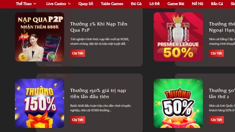 Hướng dẫn chi tiết về cách nhận khuyến mãi XO88