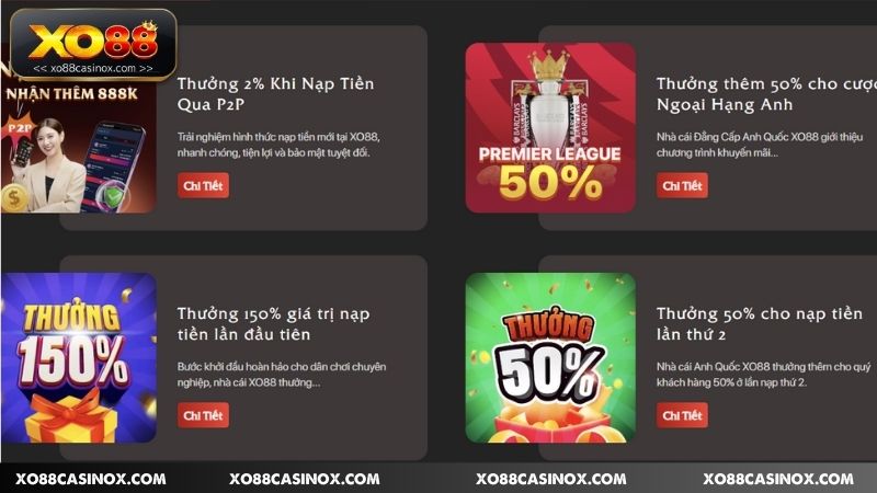Xo88 áp dụng mức hoàn tiền từ 5% đến 20% giúp người chơi có thêm cơ hội cá cược